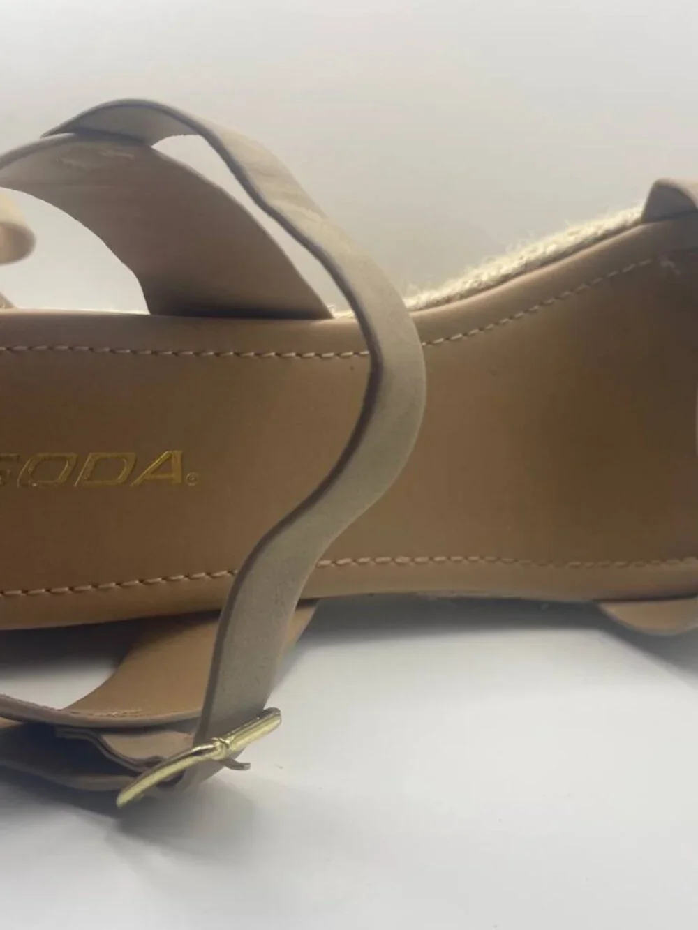 Soda espadrille platform